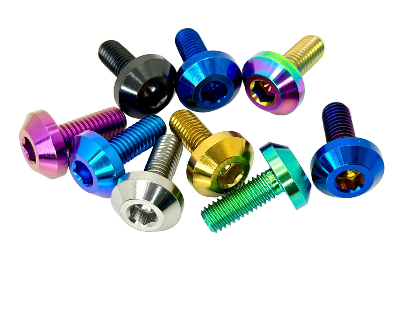 Titanium M6x1.0x16mm Umbrella Head Bolt (Aerospace Grade)