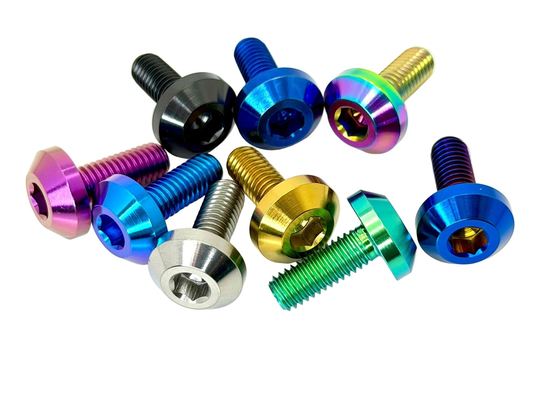 Titanium M6x1.0x16mm Umbrella Head Bolt (Aerospace Grade)
