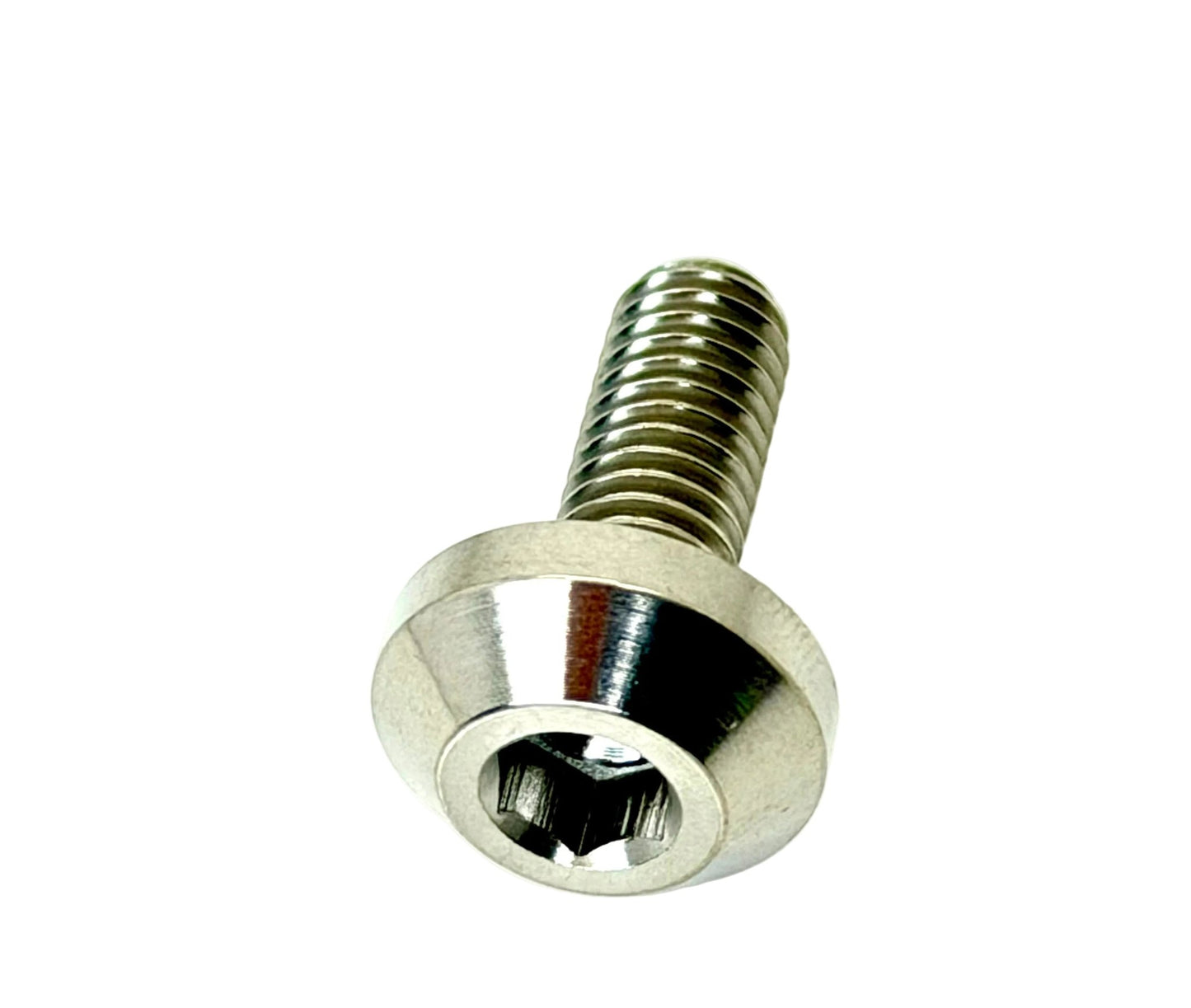 Titanium M6x1.0x16mm Umbrella Head Bolt (Aerospace Grade)