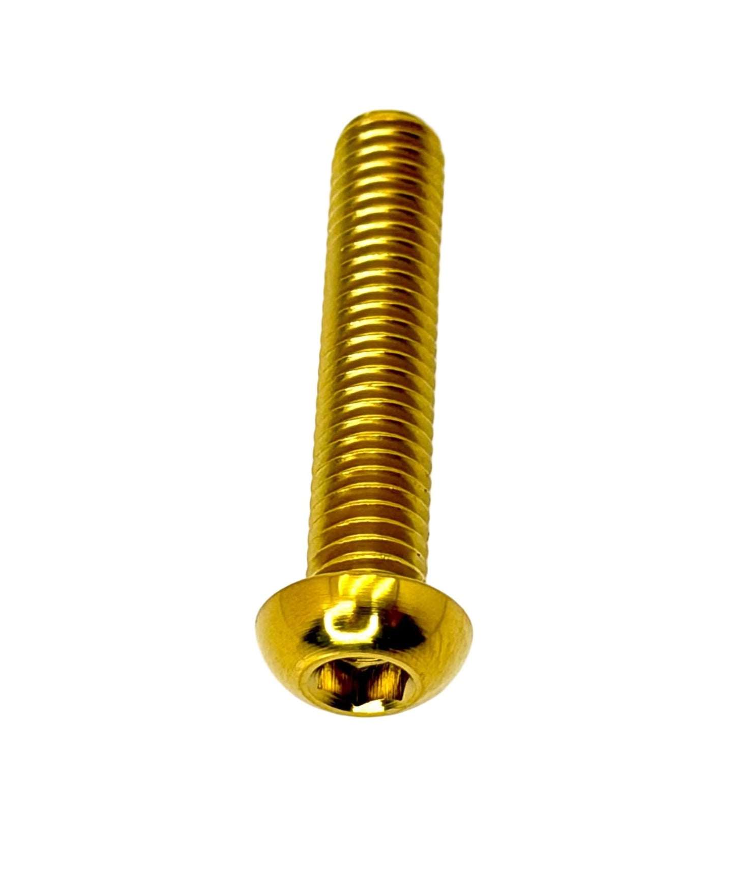 Titanium M6x1.0x20mm Button Head Bolt (Aerospace Grade)