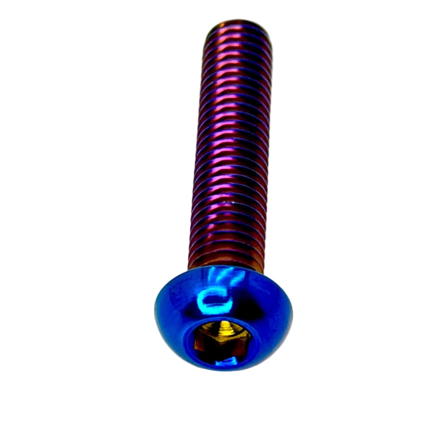 Titanium M6x1.0x20mm Button Head Bolt (Aerospace Grade)