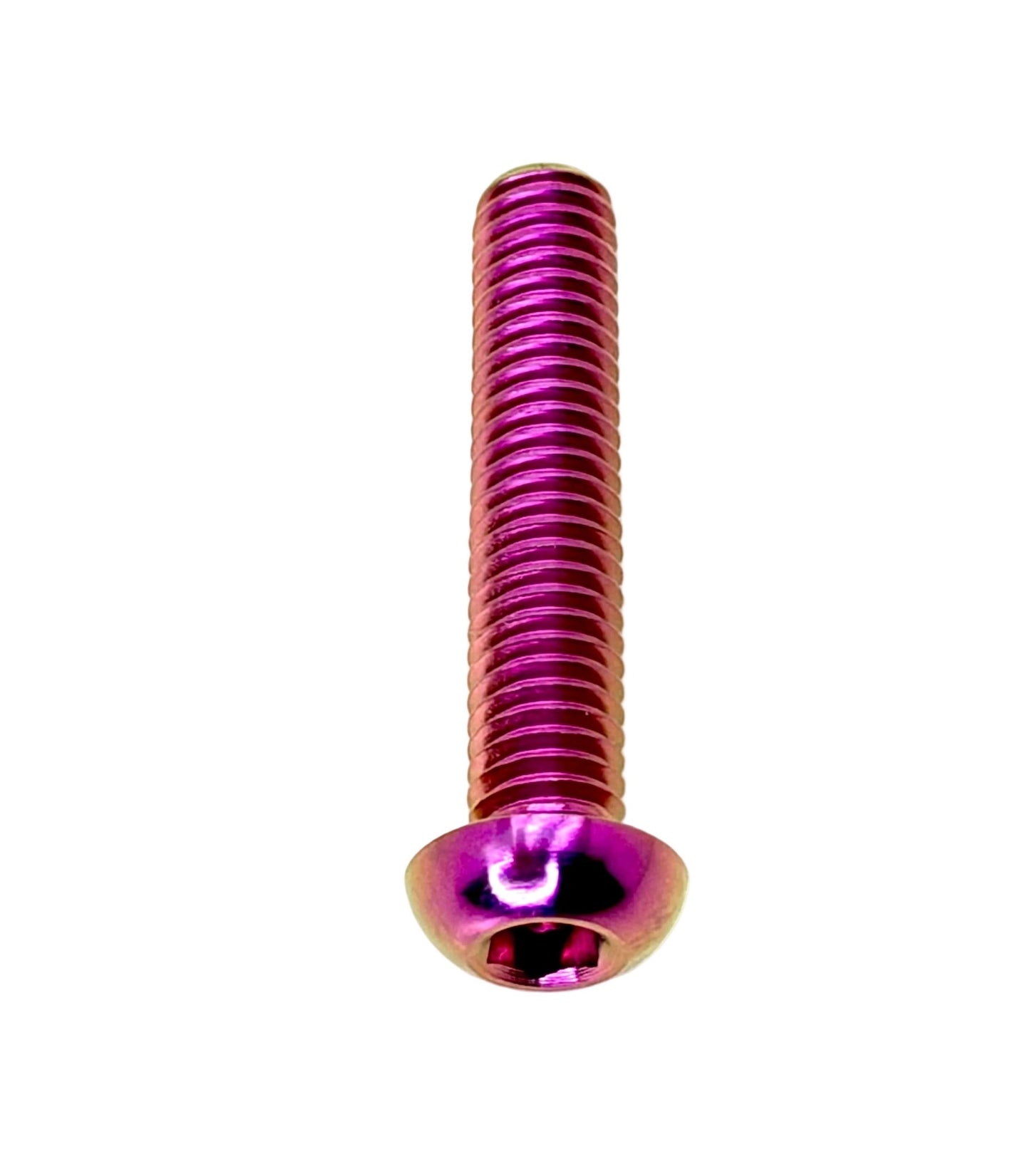 Titanium M6x1.0x20mm Button Head Bolt (Aerospace Grade)