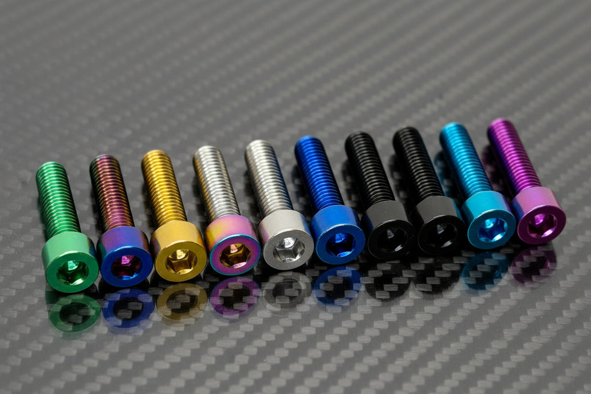 Titanium M6x1.0x25mm Socket Head Bolt (Aerospace Grade)