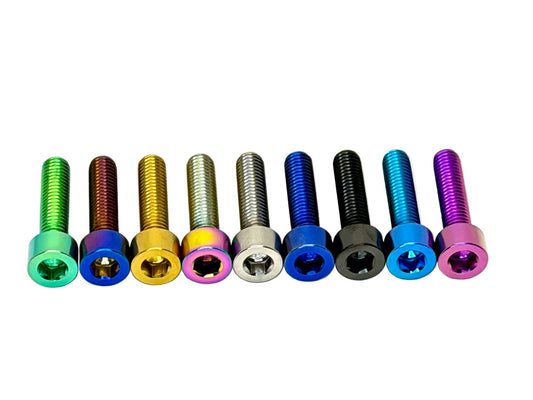 Titanium M6x1.0x25mm Socket Head Bolt (Aerospace Grade)
