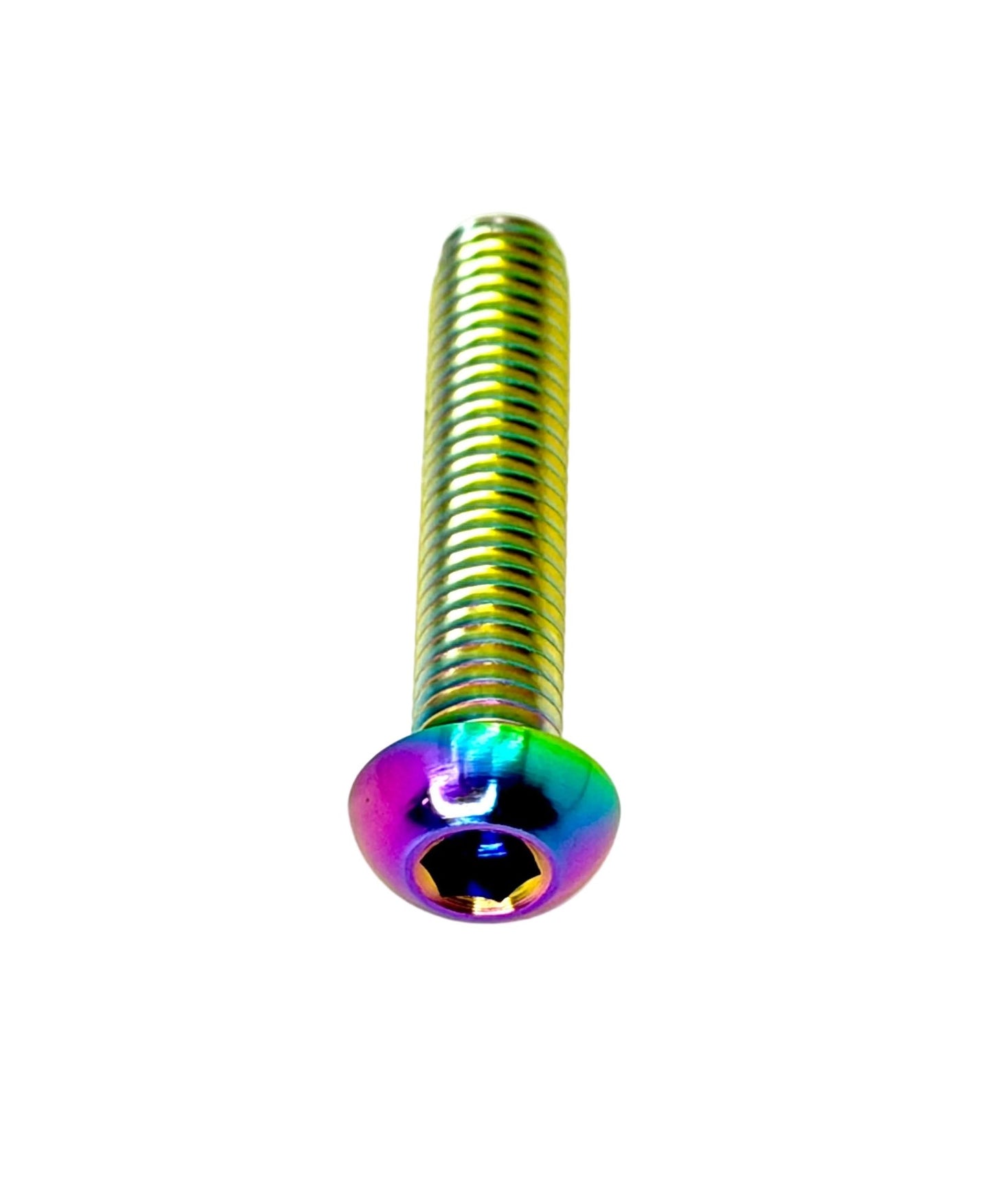 Titanium M6x1.0x30mm Button Head Bolt (Aerospace Grade)