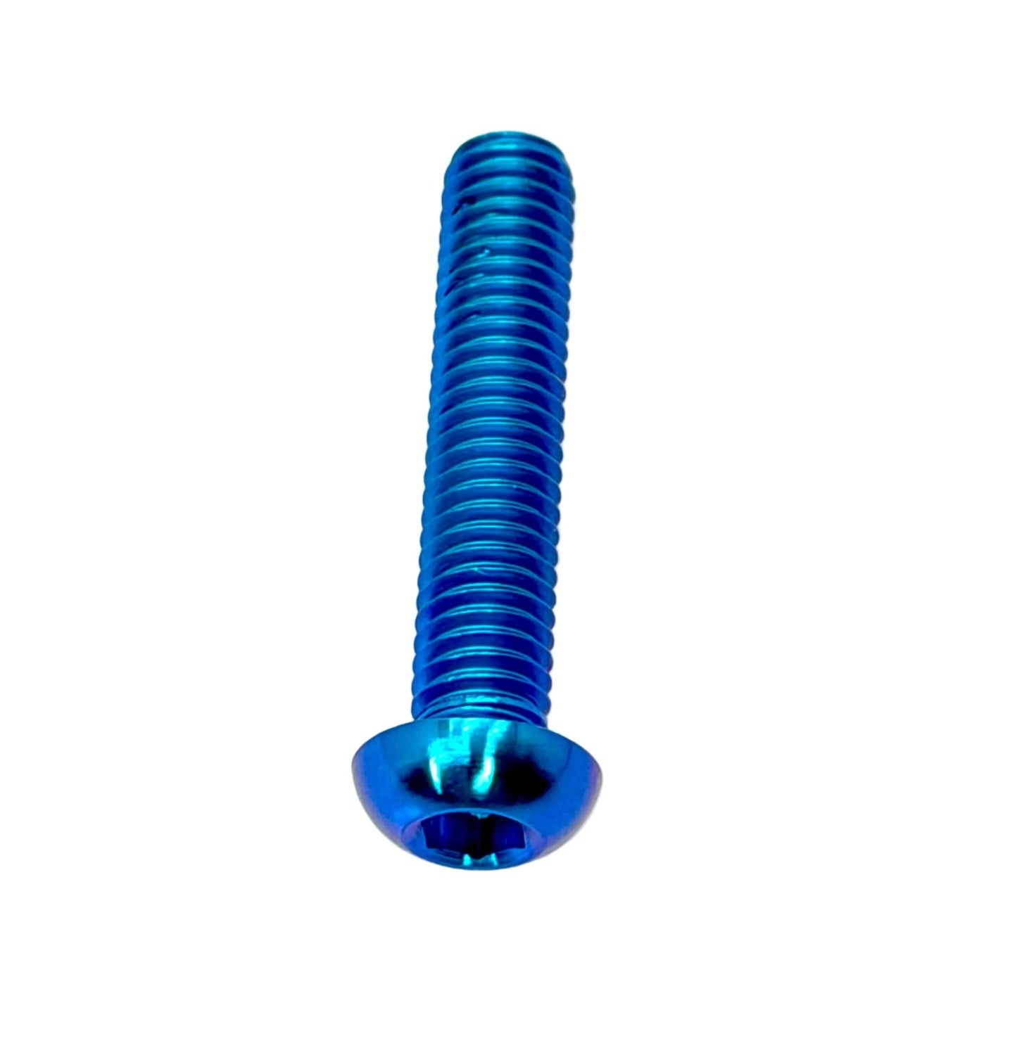 Titanium M6x1.0x30mm Button Head Bolt (Aerospace Grade)