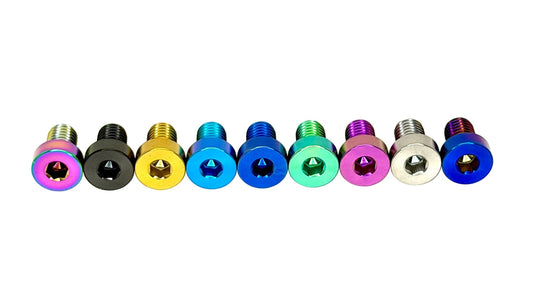 Titanium M8x1.25x12mm Low Profile Socket Head Bolt (Aerospace Grade)