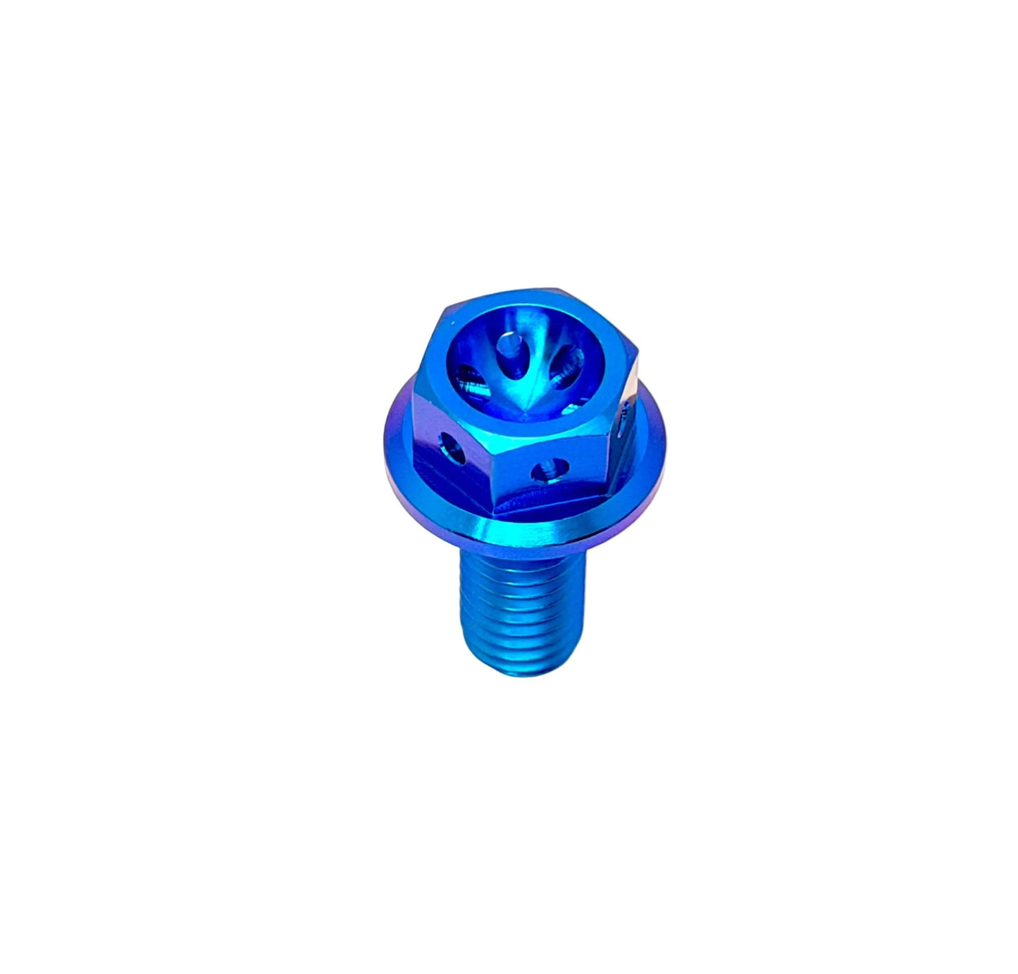 Titanium M8x1.25x18mm Hex Flange Bolt (Aerospace Grade)