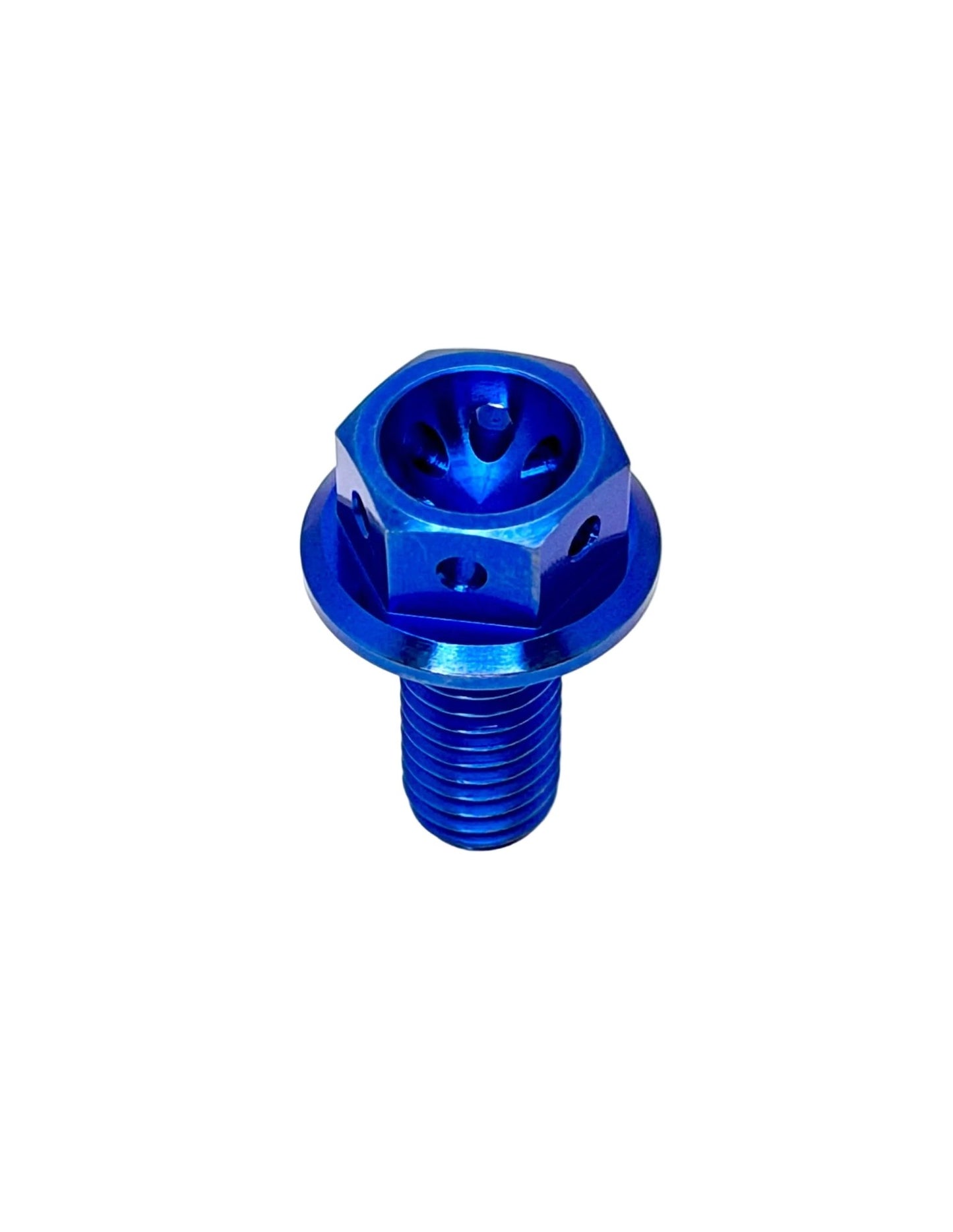 Titanium M8x1.25x18mm Hex Flange Bolt (Aerospace Grade)