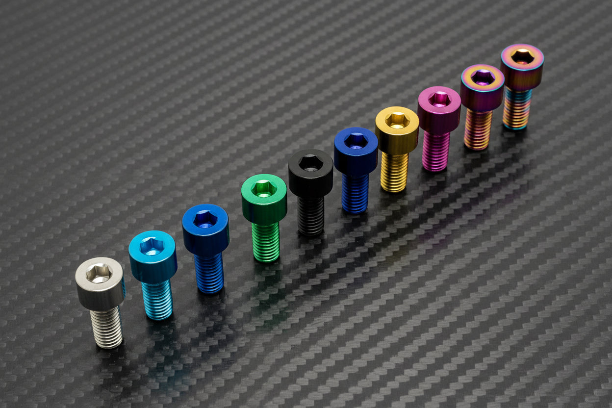 Titanium M8x1.25x18mm Socket Head Bolt (Aerospace Grade)