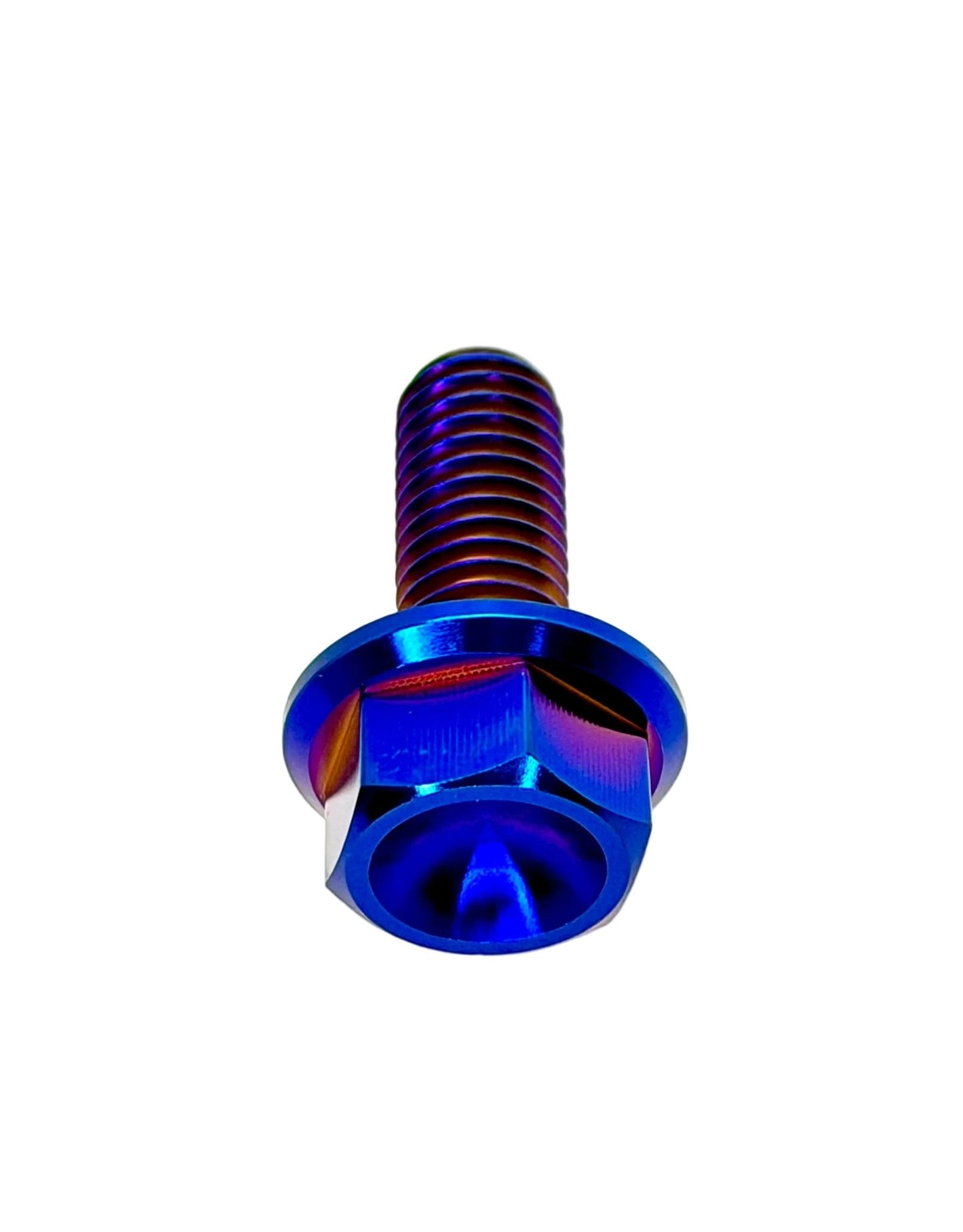 Titanium M8x1.25x20mm Hex Flange Bolt (Aerospace Grade)
