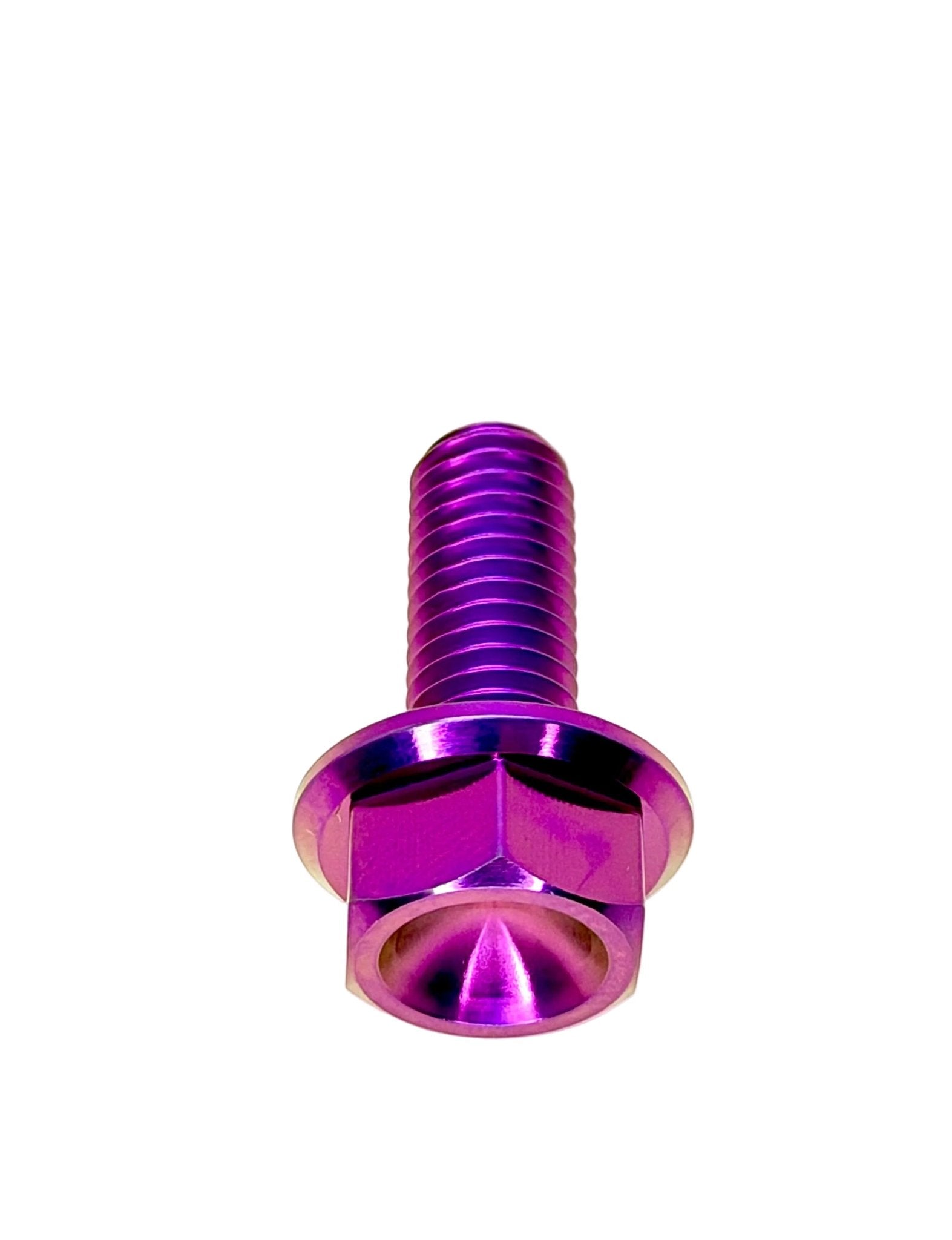 Titanium M8x1.25x20mm Hex Flange Bolt (Aerospace Grade)