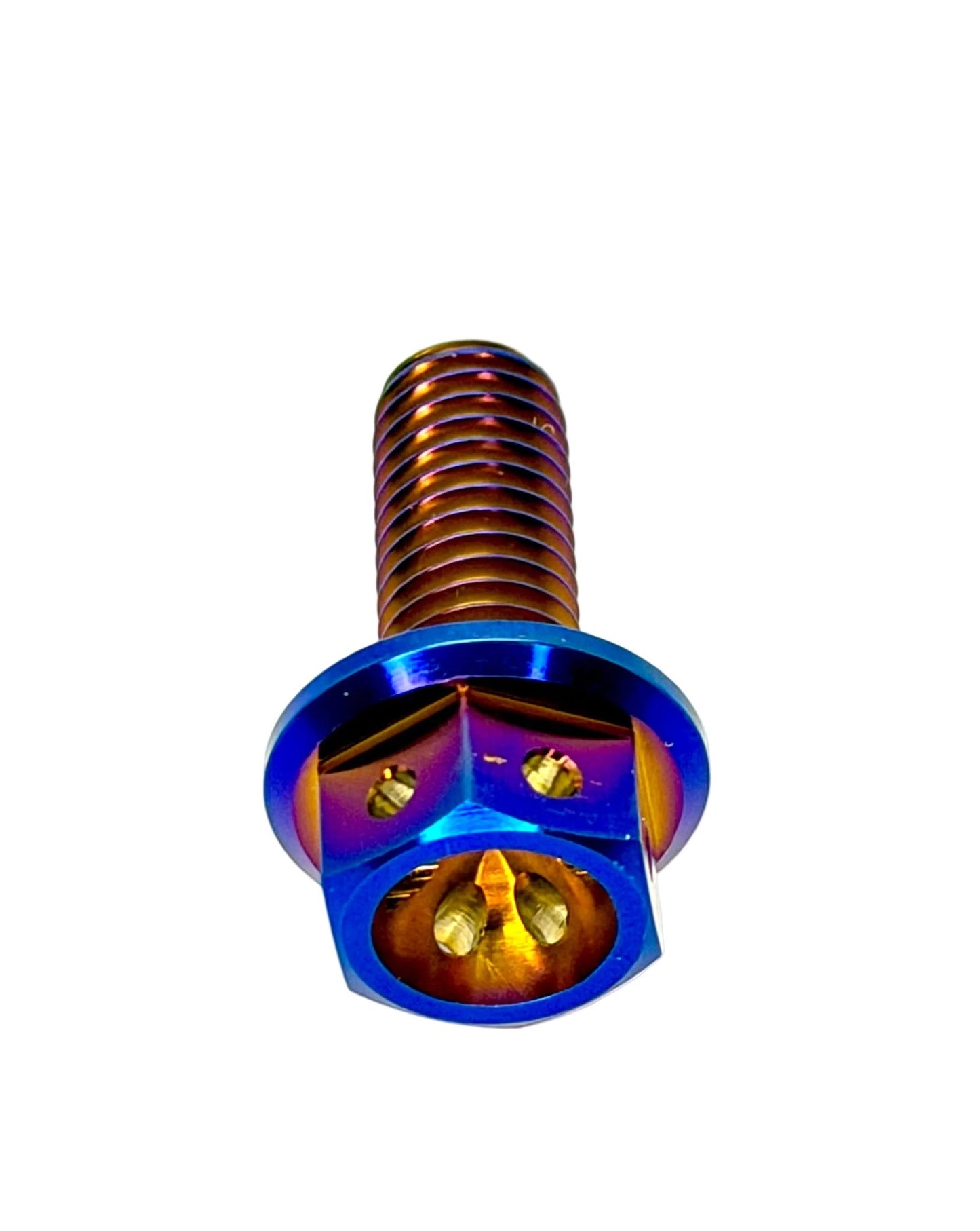 Titanium M8x1.25x20mm Hex Flange Bolt (Aerospace Grade)