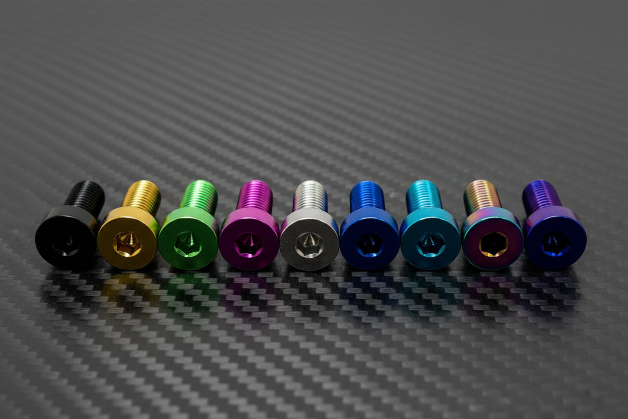 Titanium M8x1.25x20mm Low Profile Socket Head Bolt (Aerospace Grade)