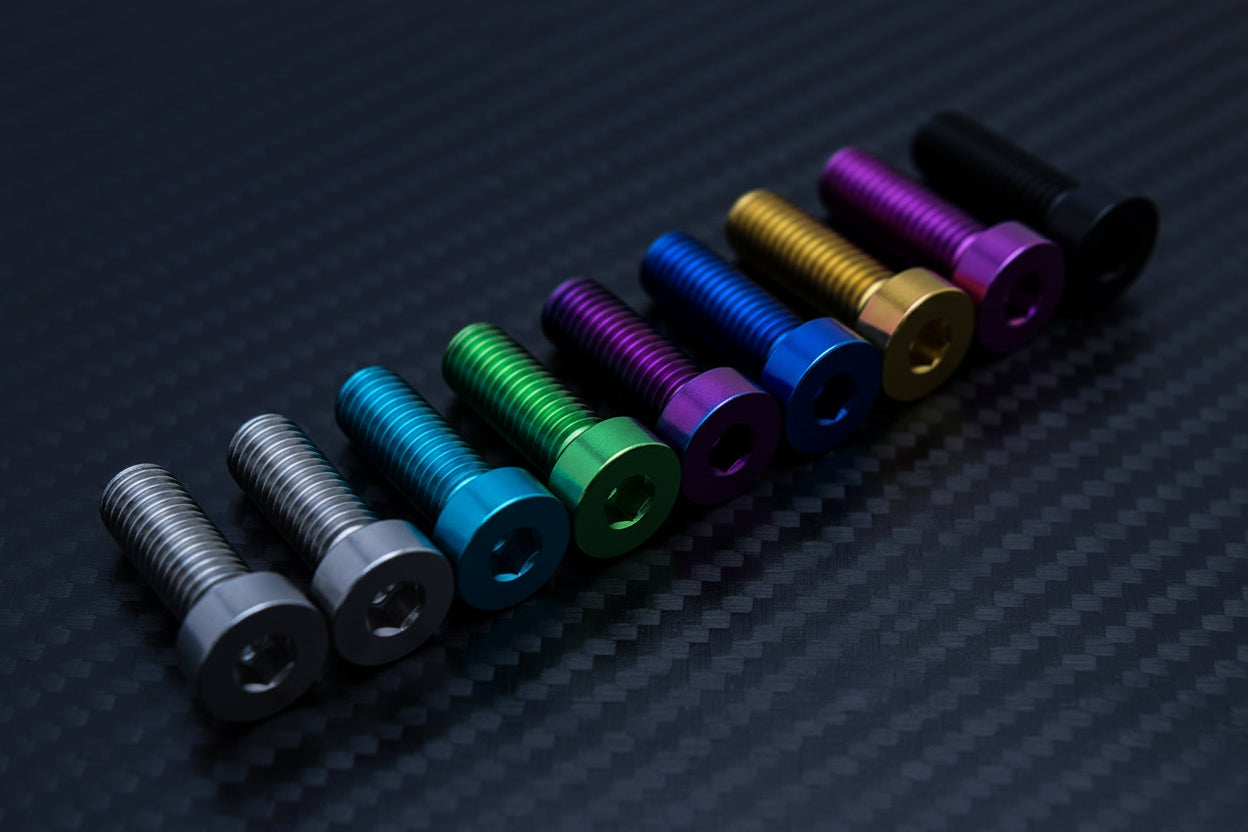 Titanium M8x1.25x25mm Low Profile Socket Head Bolt (Aerospace Grade)