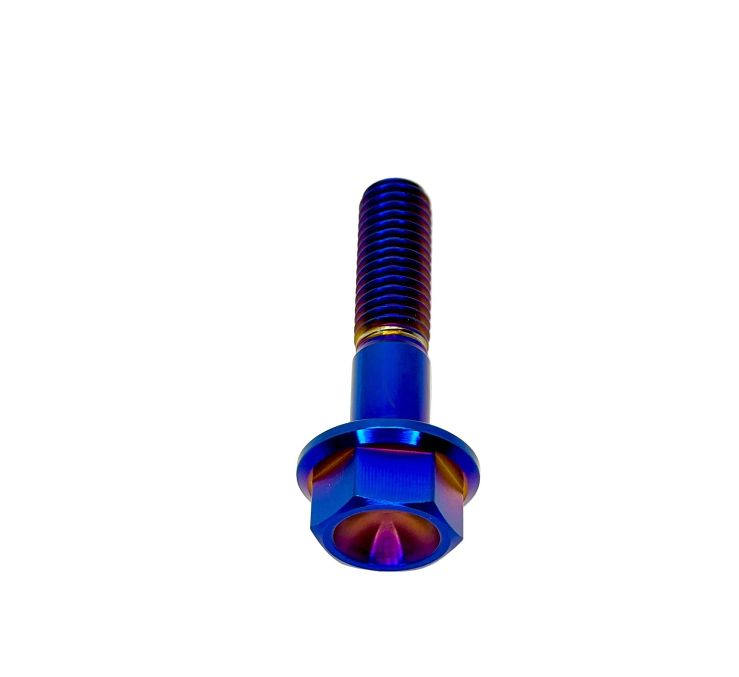 Titanium M8x1.25x35mm Hex Flange Bolt (Aerospace Grade)