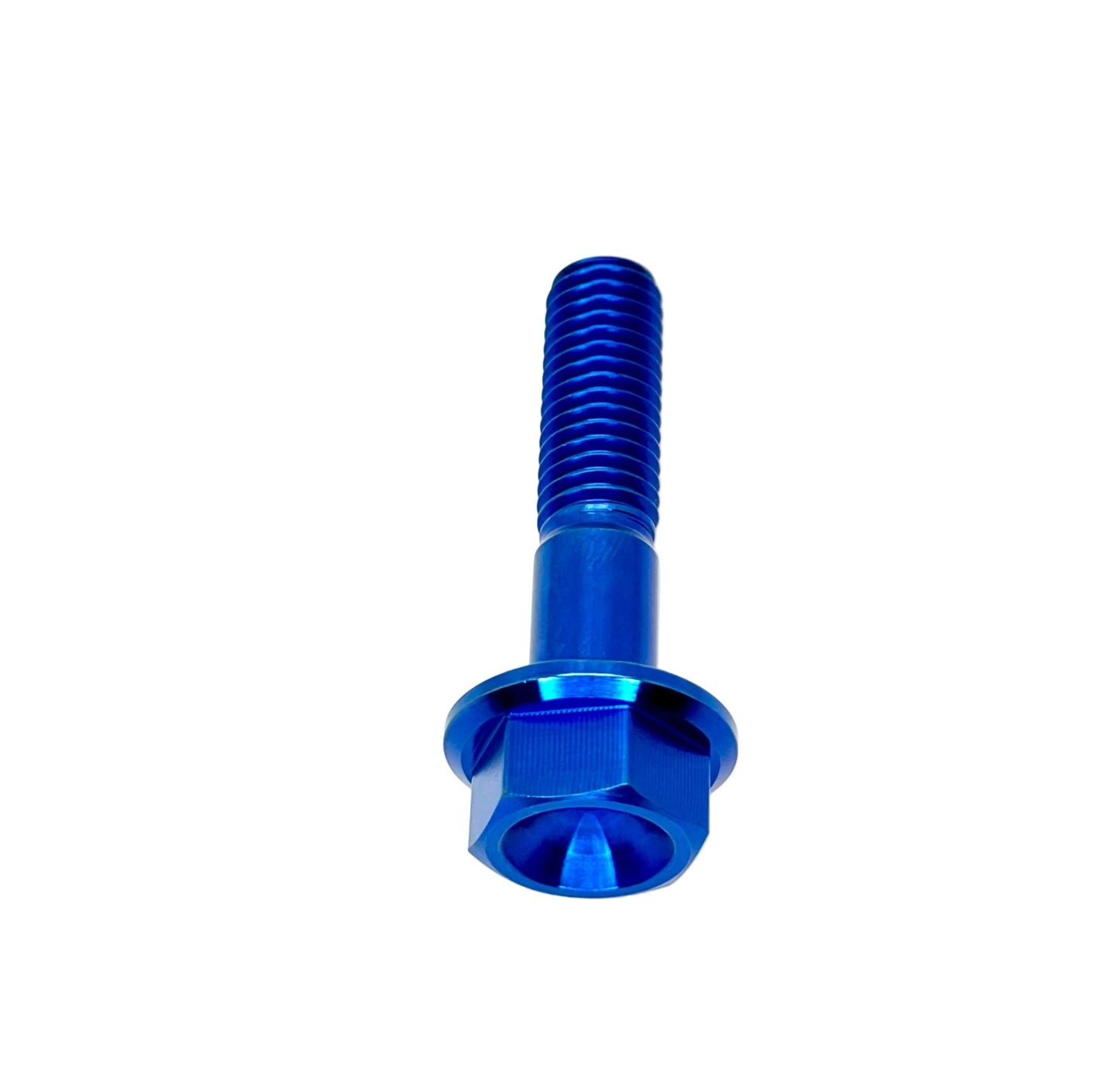 Titanium M8x1.25x35mm Hex Flange Bolt (Aerospace Grade)