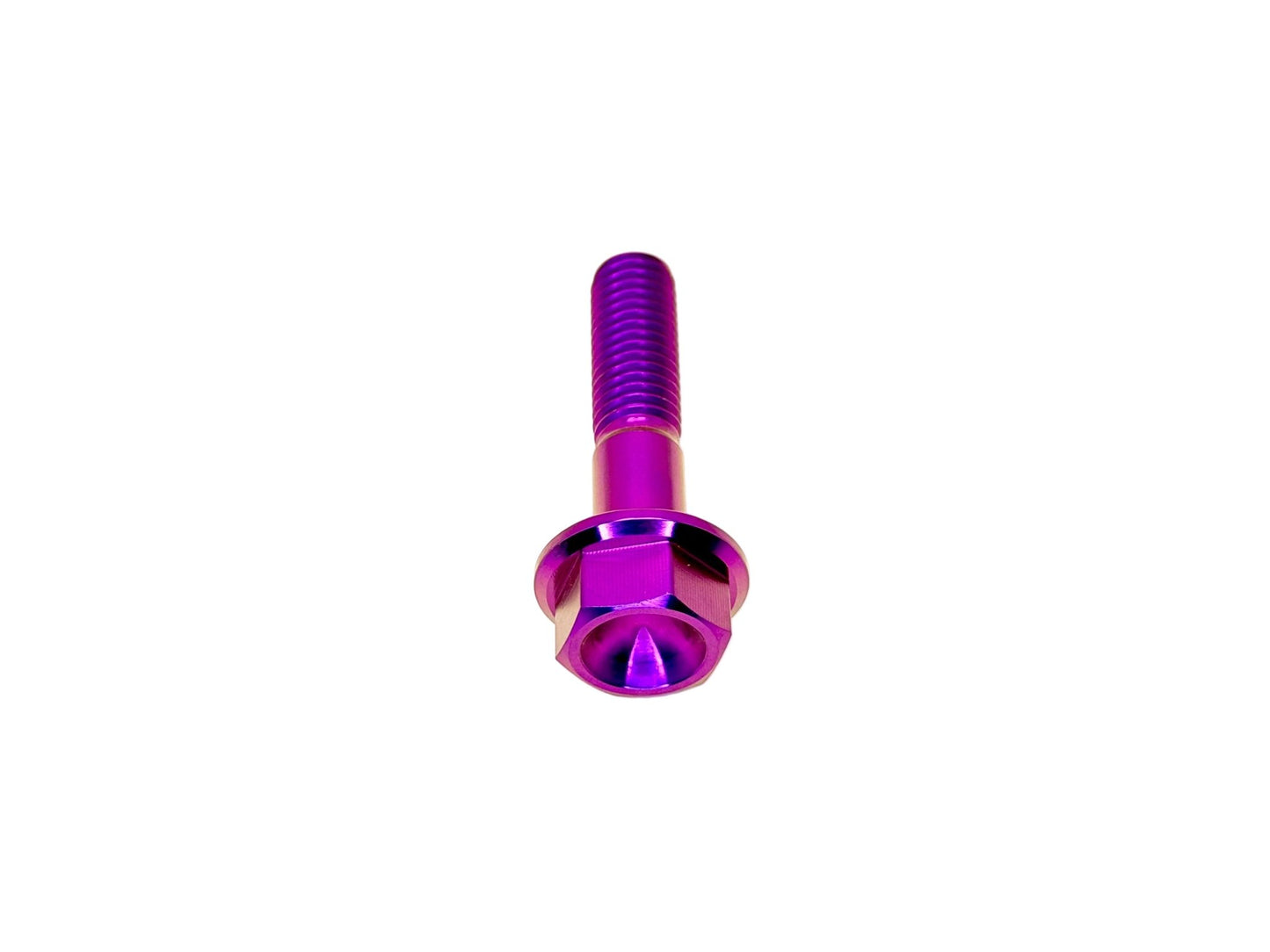 Titanium M8x1.25x35mm Hex Flange Bolt (Aerospace Grade)