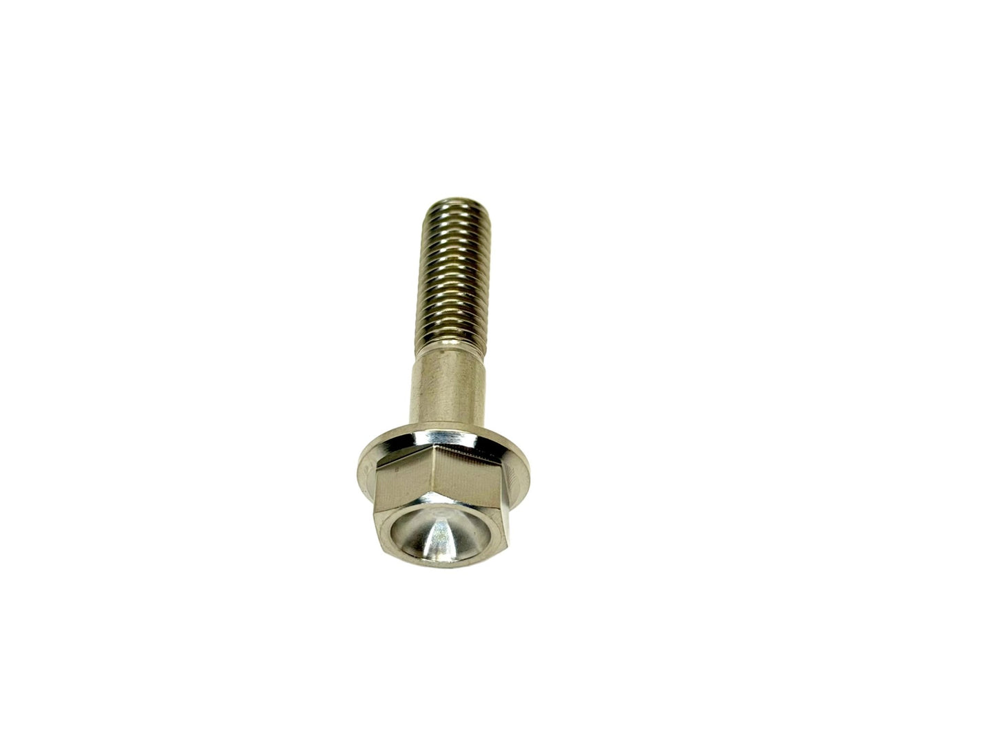 Titanium M8x1.25x35mm Hex Flange Bolt (Aerospace Grade)