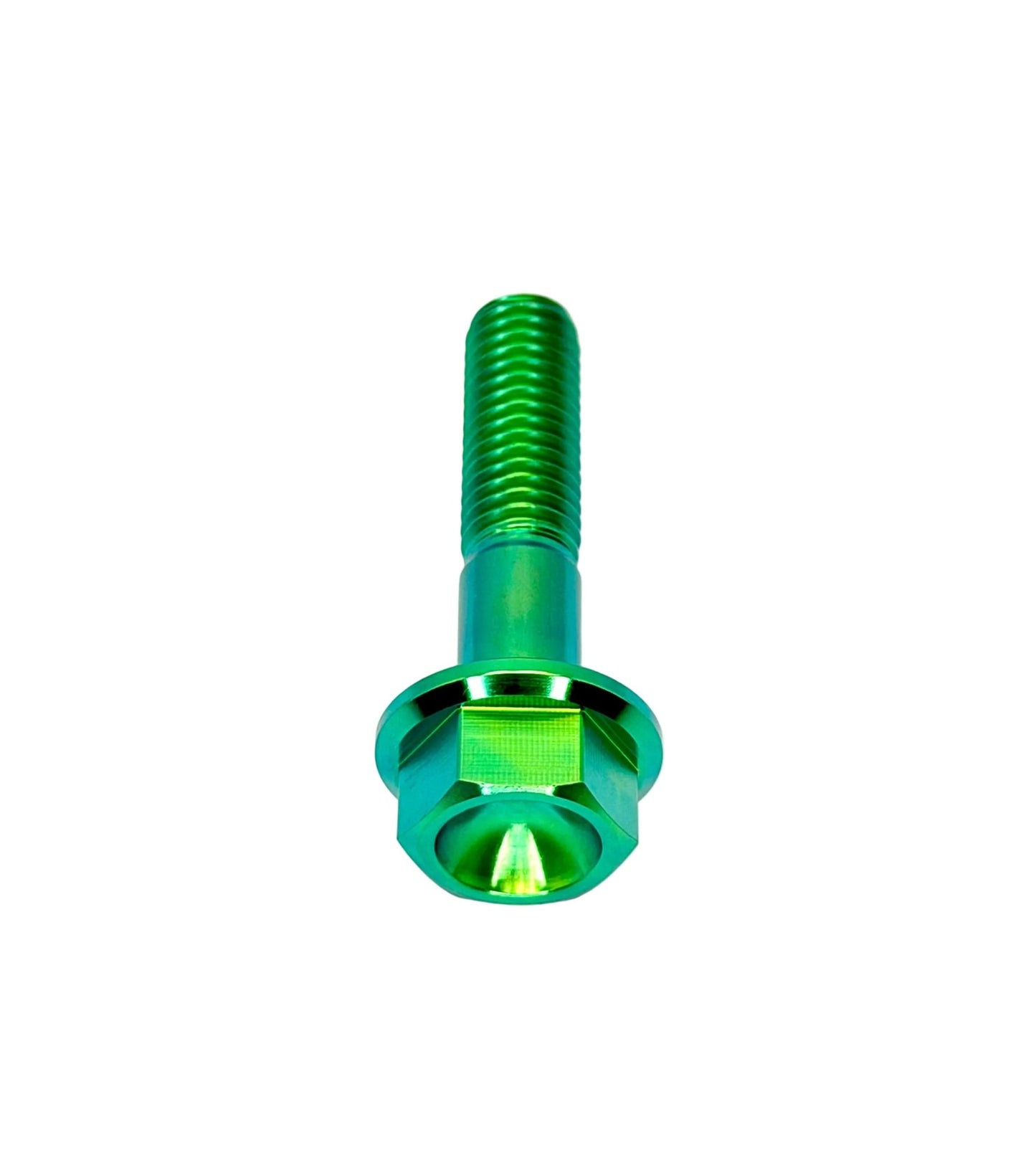 Titanium M8x1.25x35mm Hex Flange Bolt (Aerospace Grade)