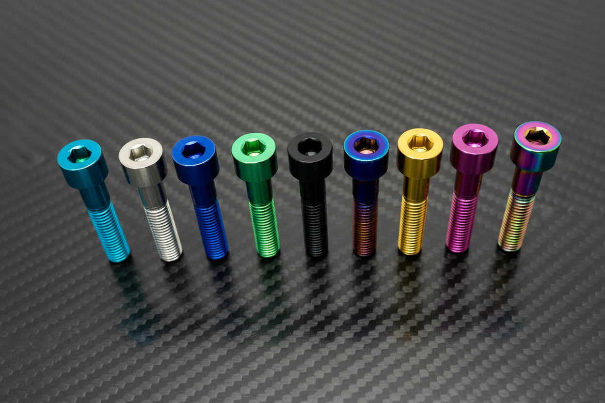 Titanium M8x1.25x40mm Socket Head Bolt (Aerospace Grade)