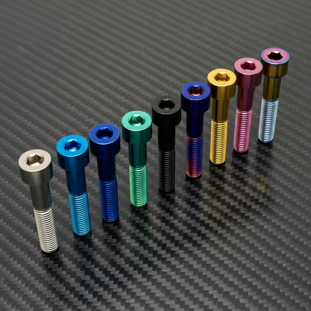 Titanium M8x1.25x45mm Socket Head Bolt (Aerospace Grade)