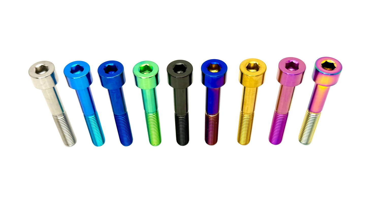 Titanium M8x1.25x50mm Socket Head Bolt (Aerospace Grade)