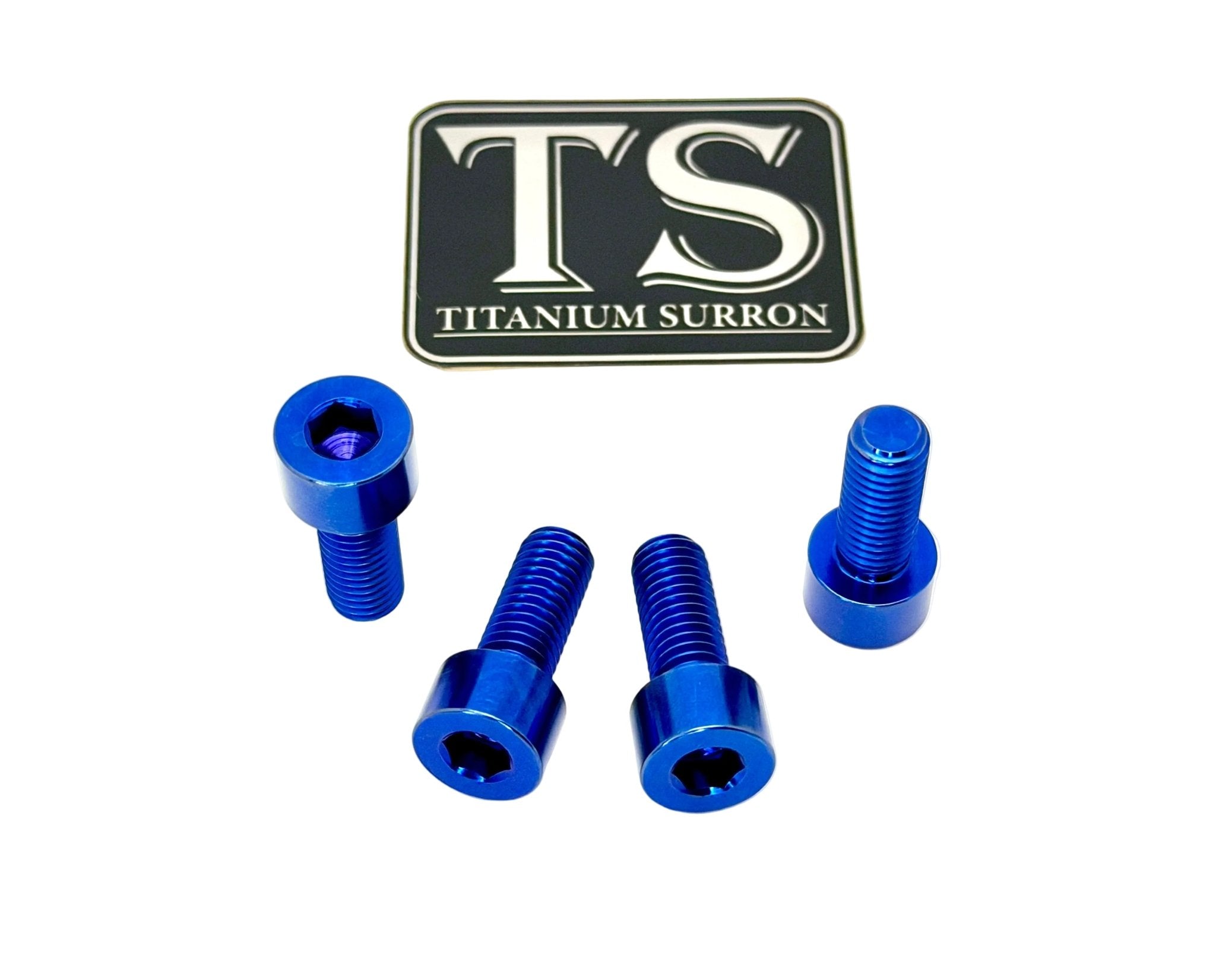PE★RO  Titanium Peg Bracket Bolts - E-Moto | Grade 5 Ti – 4pc – Titanium