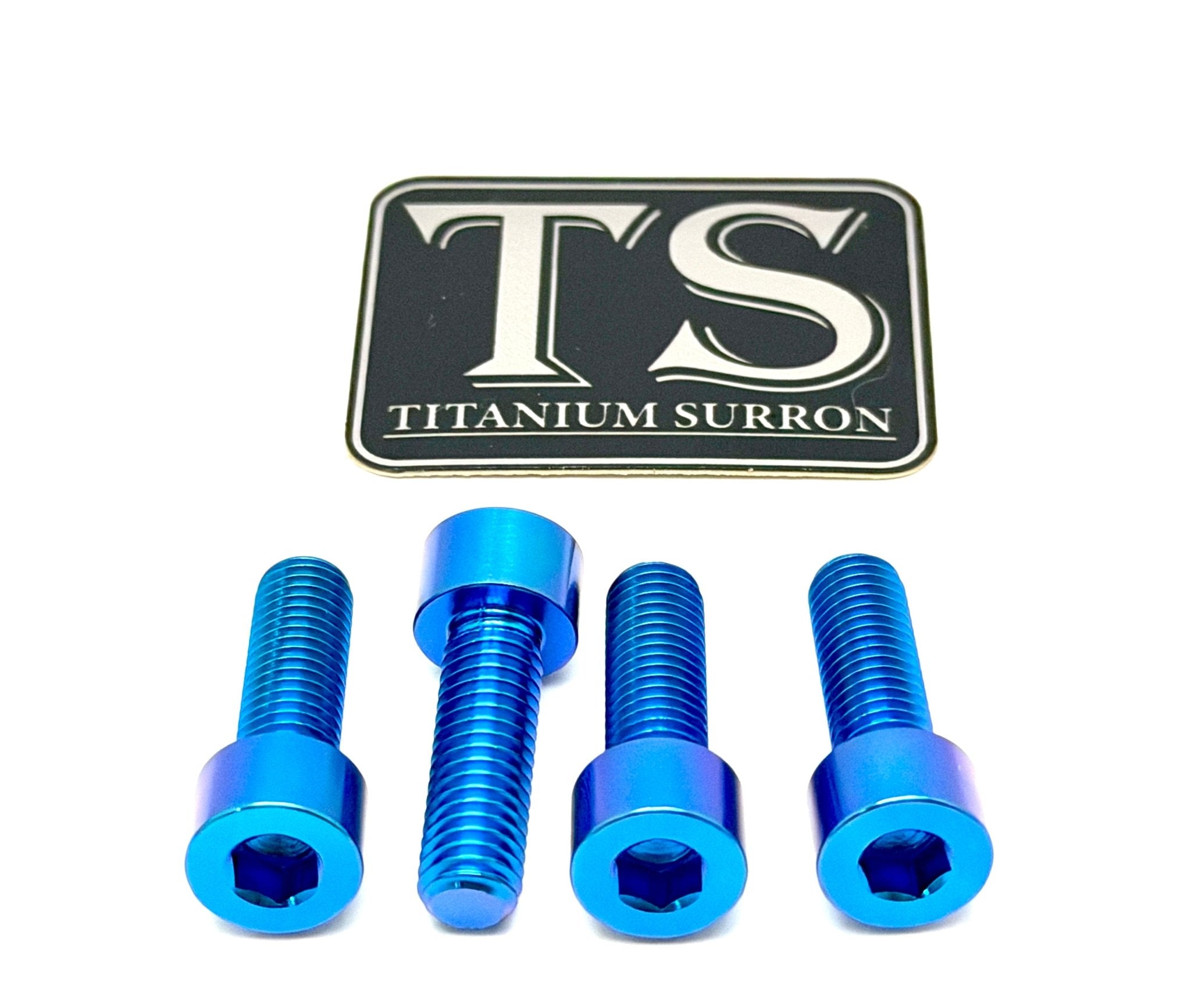 Titanium Peg Bracket Bolts - E-Moto (Set of 4) – Titanium Surron