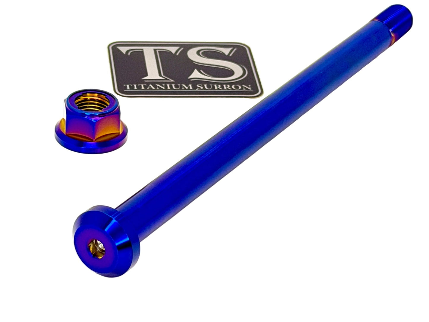 Titanium Rear Axle/ Nut - E - Ride Pro (all models)