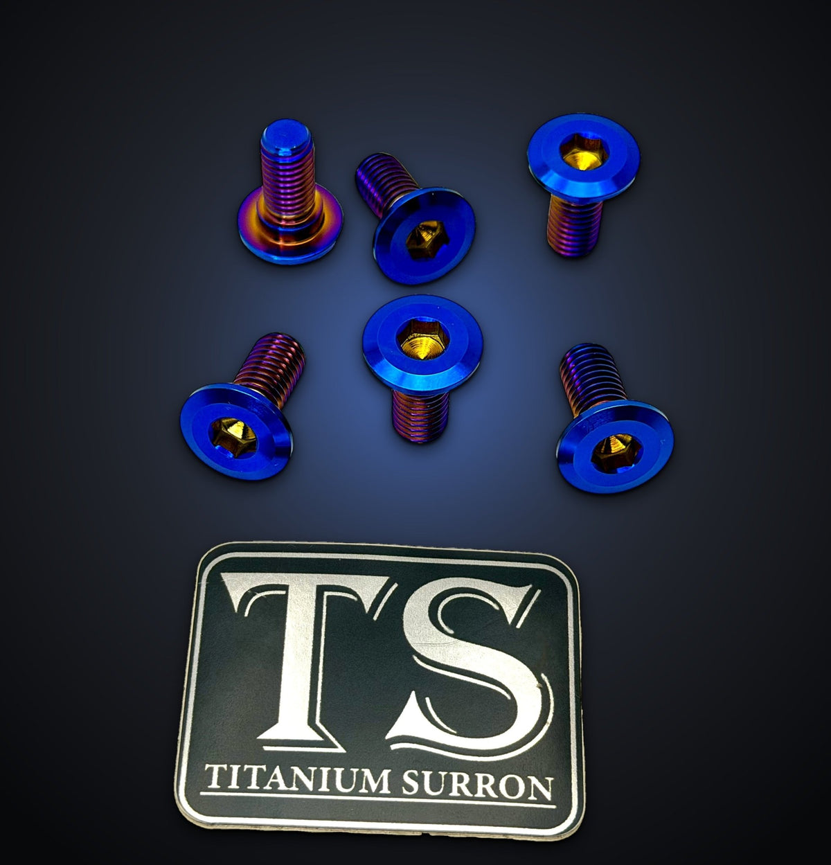 Titanium Rear Rotor Bolts for Yozma IN10