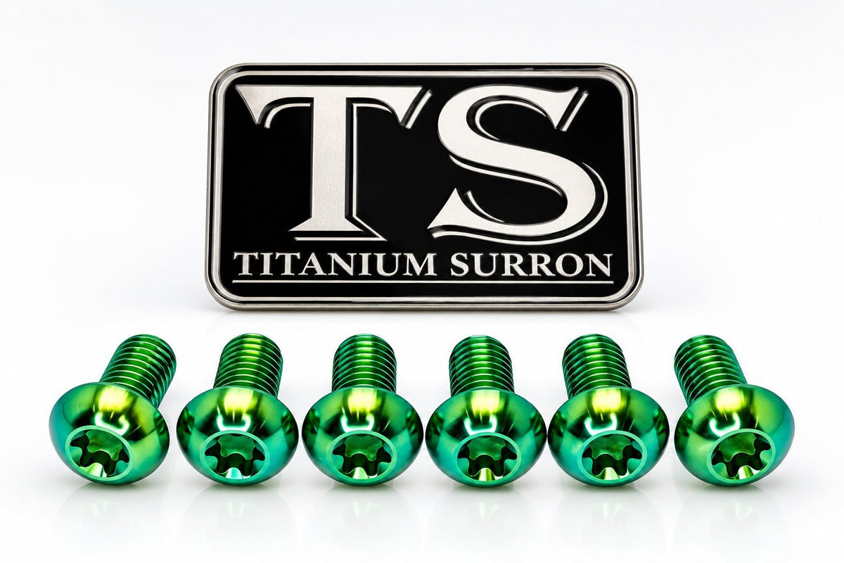 Titanium Rear Rotor Bolts - Juiced Scrambler