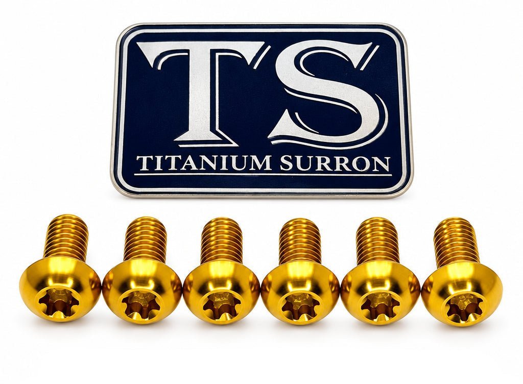 Titanium Rear Rotor Bolts - Juiced Scrambler