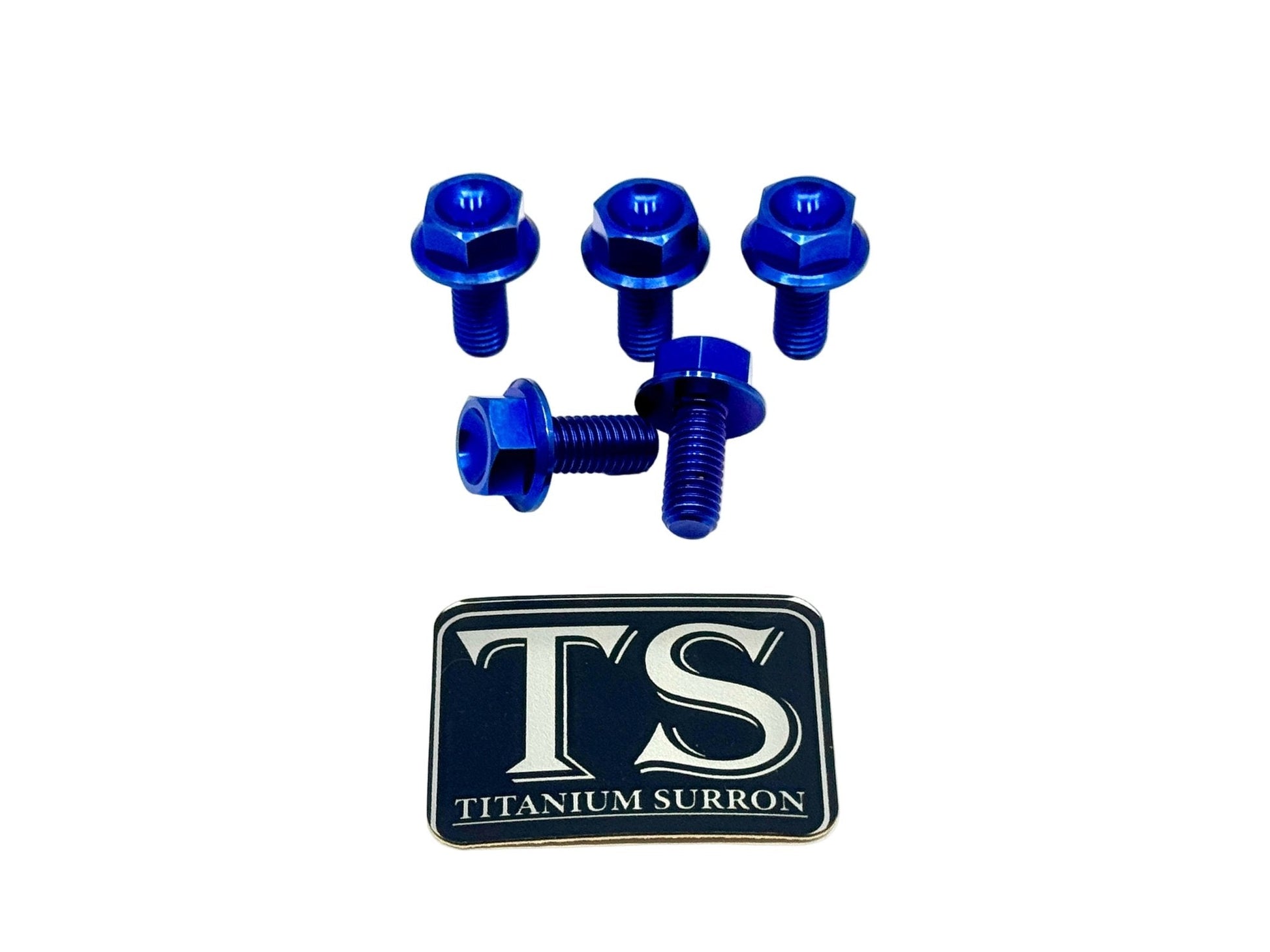 Titanium Rear Sprocket Bolts - E - Moto