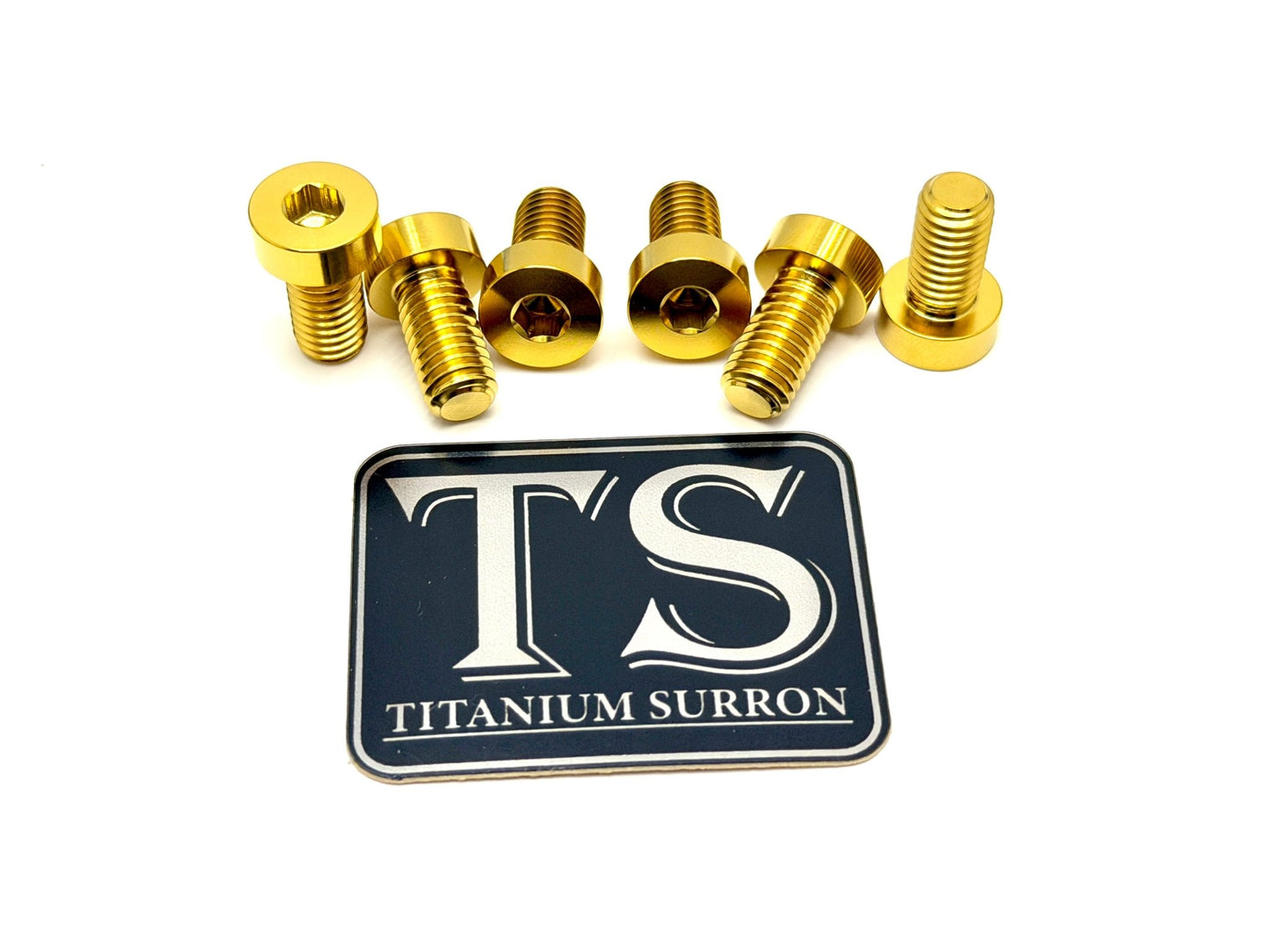 Titanium Rear Sprocket Bolts - E - Moto