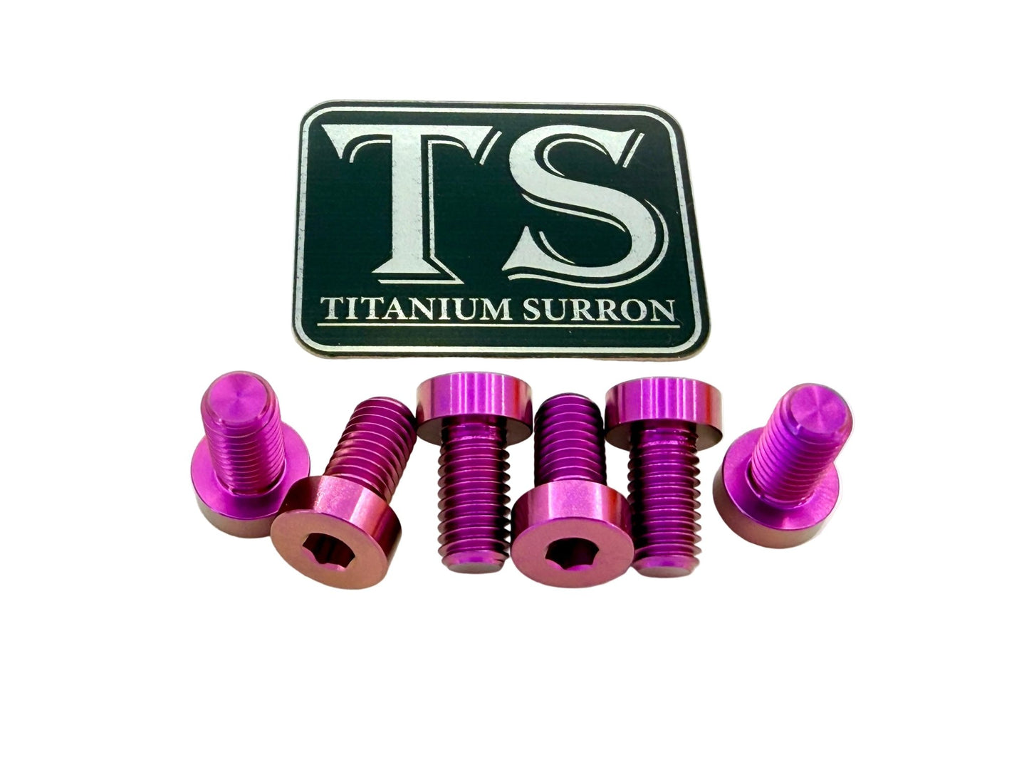 Titanium Rear Sprocket Bolts - E - Moto