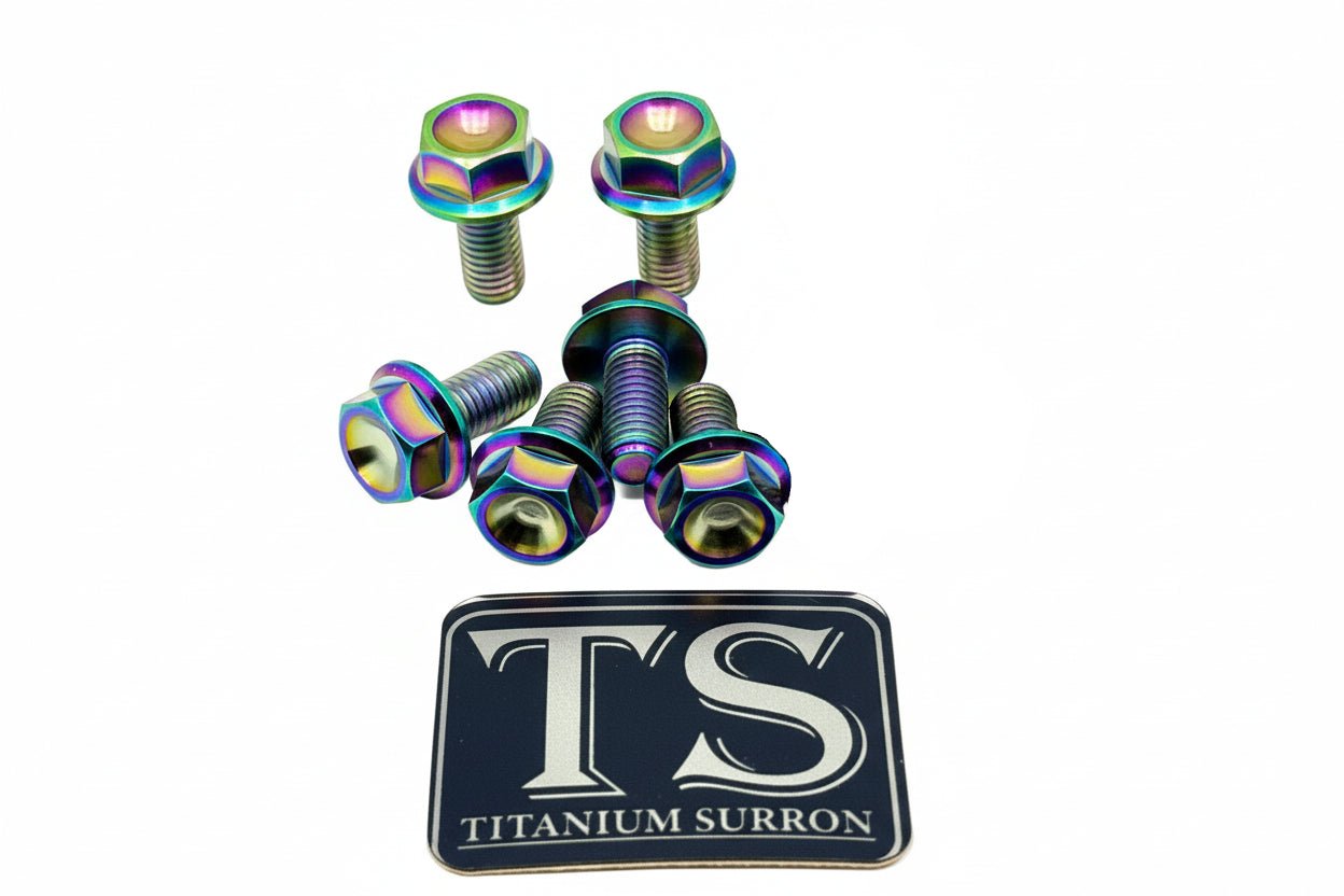 Titanium Rear Sprocket Bolts - E - Moto