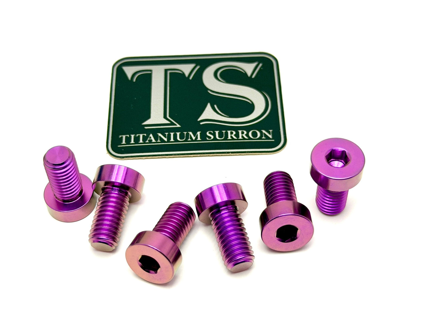 Titanium Rear Sprocket Bolts - E - Moto