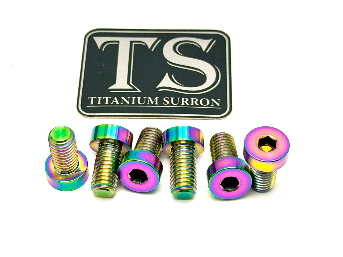 Titanium Rear Sprocket Bolts - E - Moto