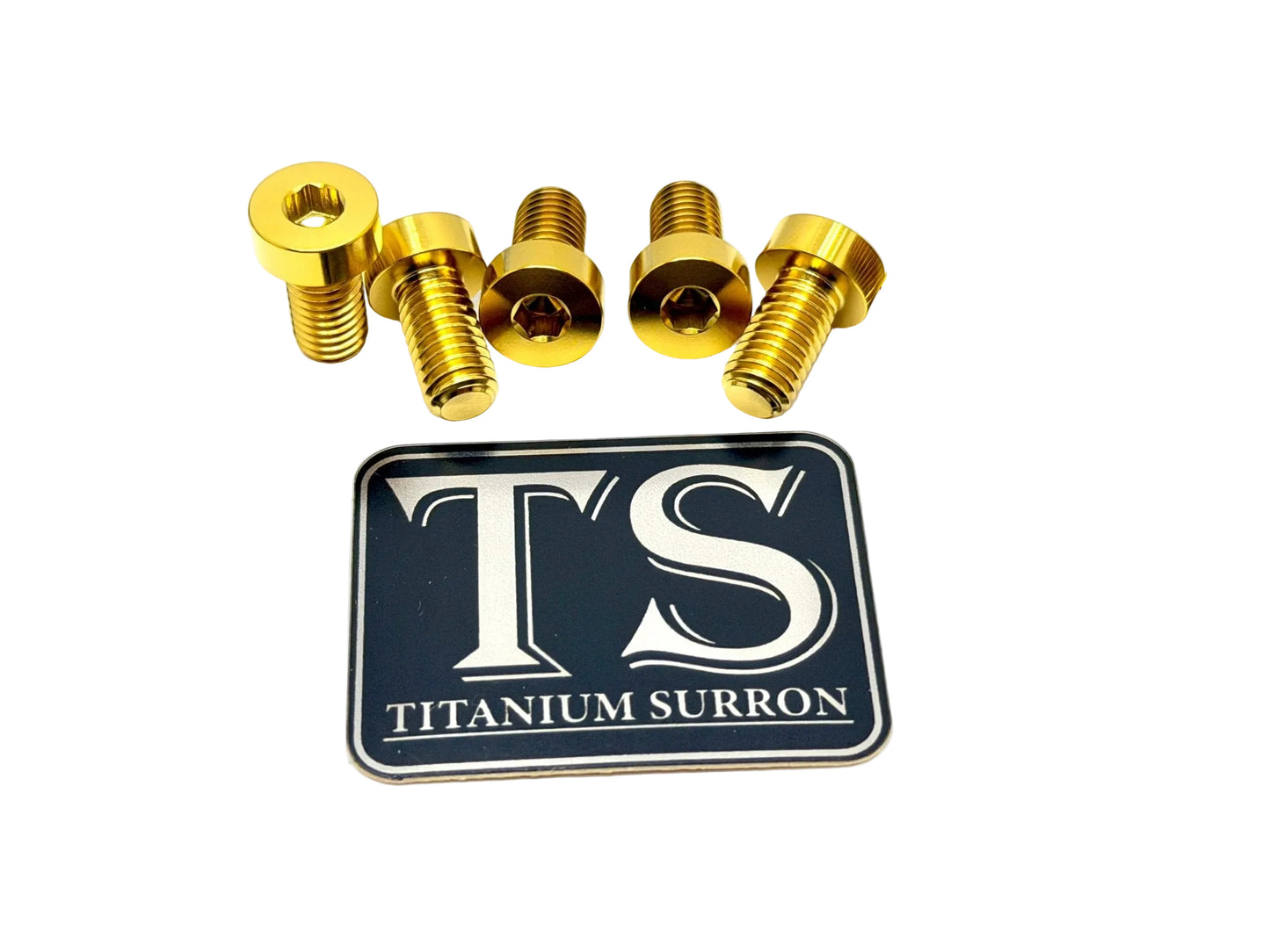 Titanium sprocket bolts for E-Ride Pro 3.0 and SR and Talaria MX5