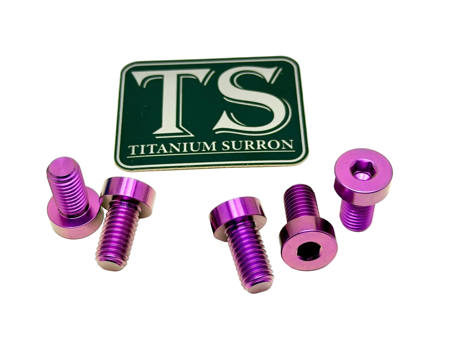 Titanium sprocket bolts for E-Ride Pro 3.0 and SR and Talaria MX5