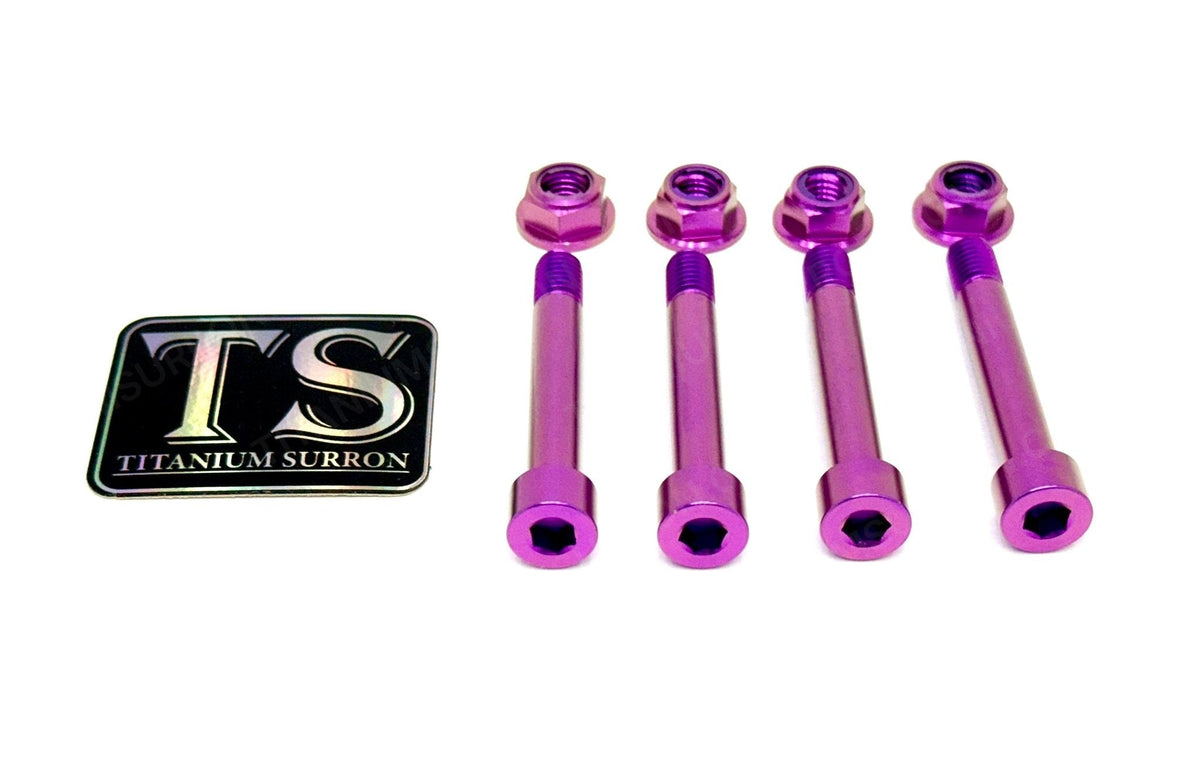 Titanium Rear Suspension/ Linkage Bolt Kit for E-Ride Pro (8 pcs)