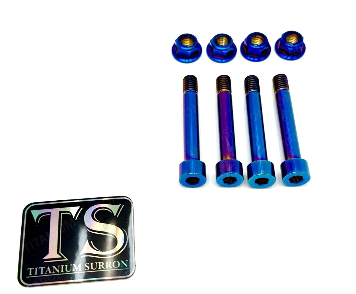 Titanium Rear Suspension/ Linkage Bolt Kit for E-Ride Pro (8 pcs)