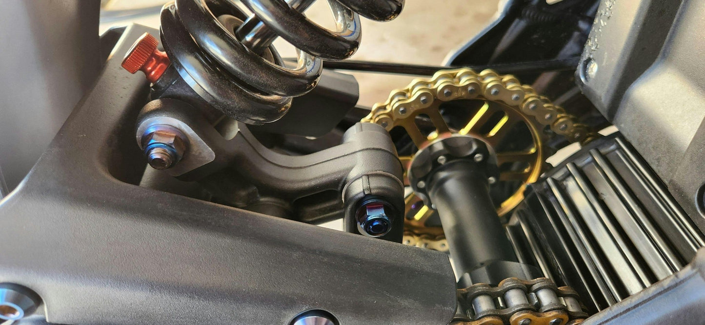Titanium Rear Suspension/ Linkage Bolt Kit for E - Ride Pro (8 pcs)