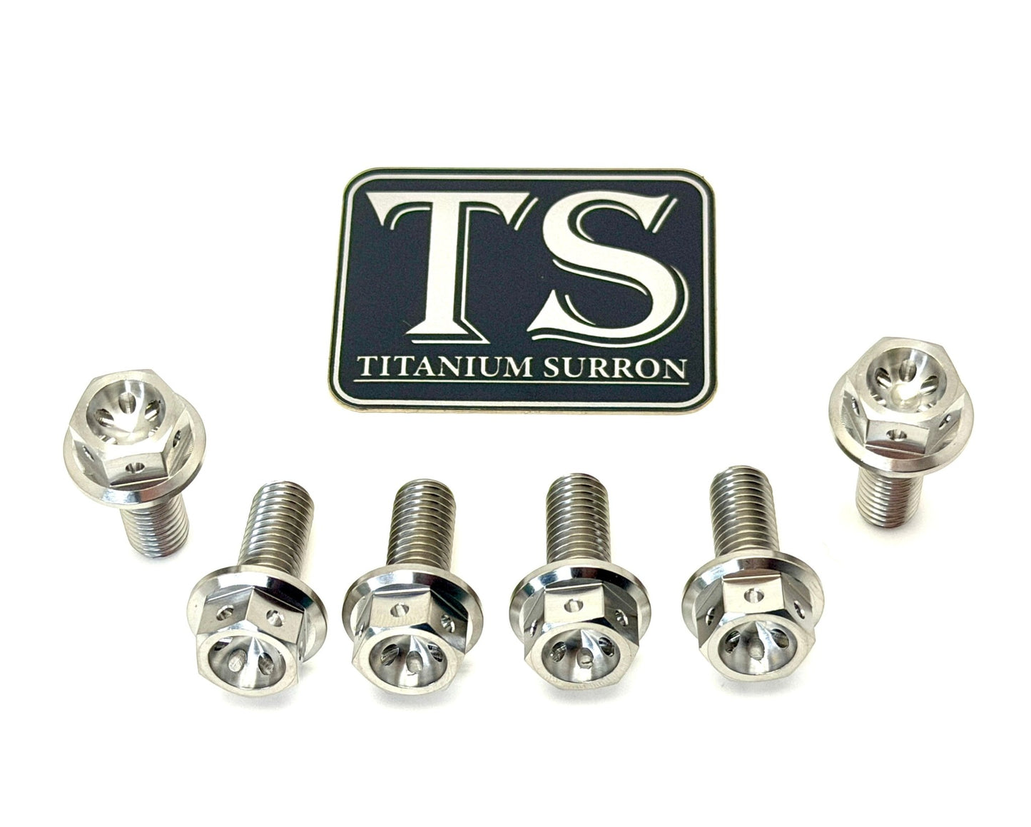 Titanium Sprocket Bolts - E-Moto