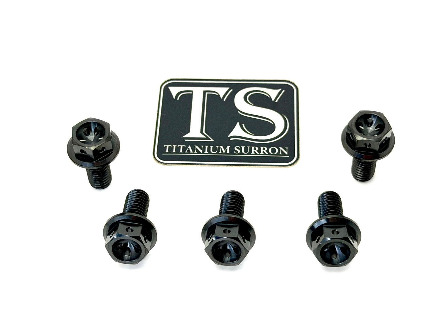 Titanium Sprocket Bolts - E-Moto