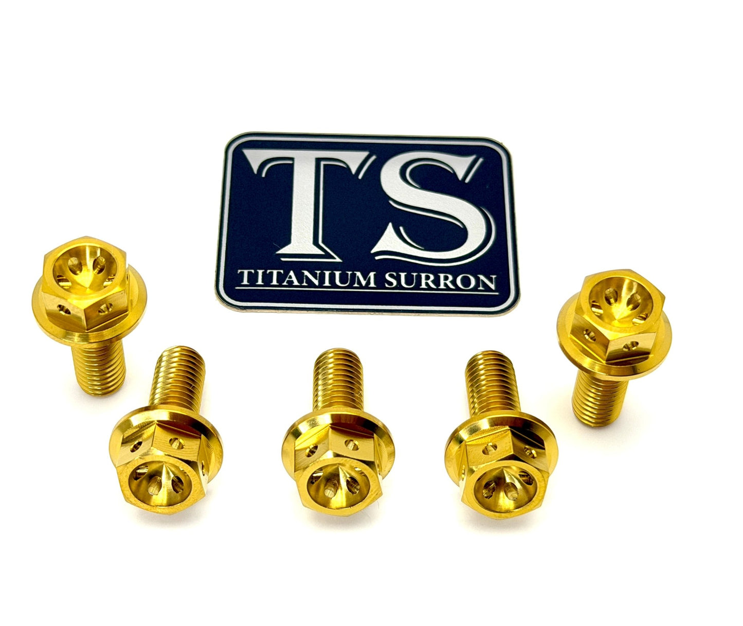 Titanium Sprocket Bolts - E-Moto