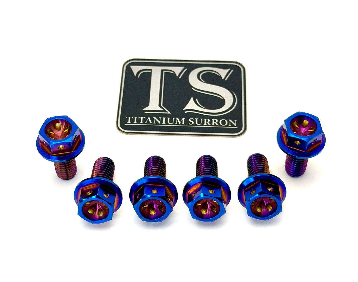 Titanium Sprocket Bolts - E-Moto