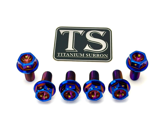 Titanium Sprocket Bolts - E-Moto