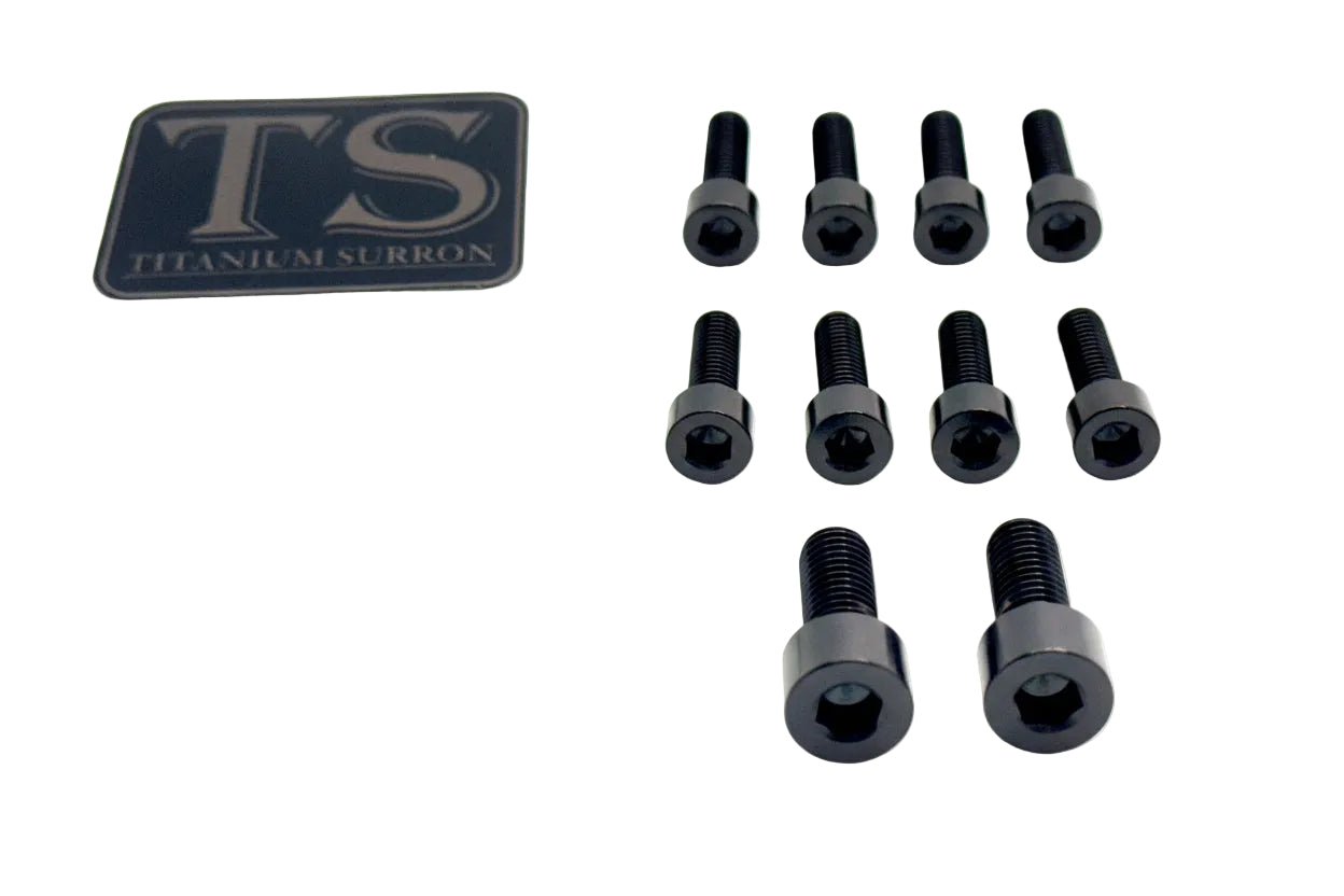 Titanium Stem/ Handlebar Mount Bolts - E - moto